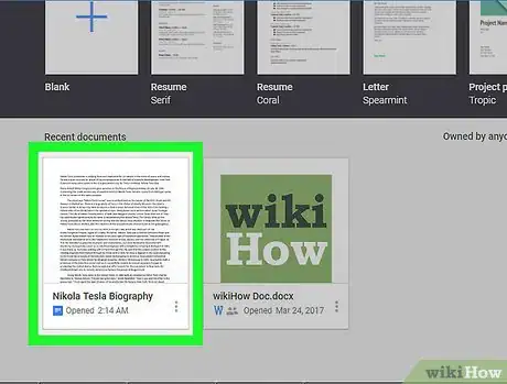 Imagem intitulada Create Folders in Google Docs Step 2