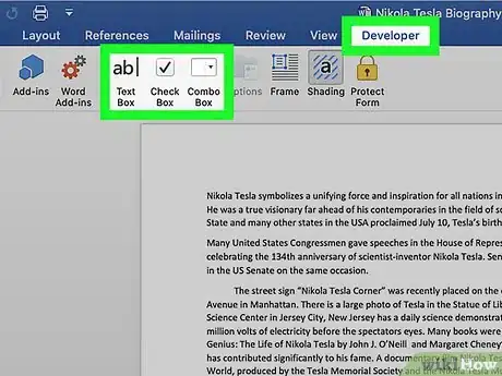 Imagem intitulada Insert Fillable Fields on Word on PC or Mac Step 16