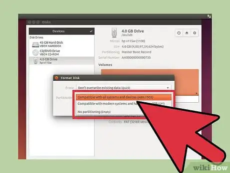 Imagem intitulada Format a USB Flash Drive in Ubuntu Step 7