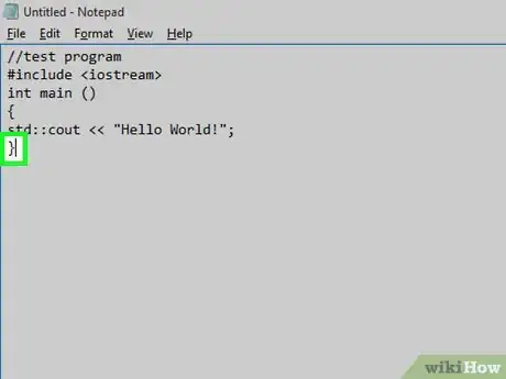 Imagem intitulada Make a Program Using Notepad Step 44