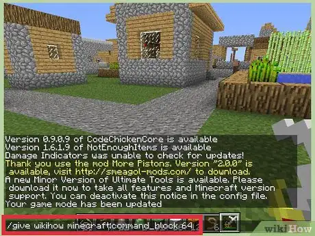 Imagem intitulada Use Command Blocks in Minecraft Step 4