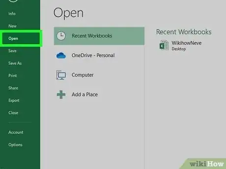 Imagem intitulada Embed Documents in Excel Step 1