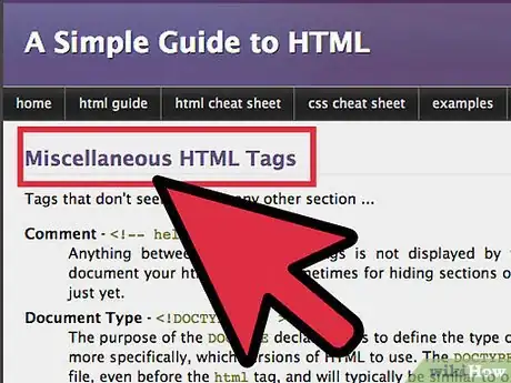 Imagem intitulada Learn HTML Step 14