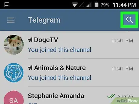 Imagem intitulada Know Chat ID on Telegram on Android Step 6