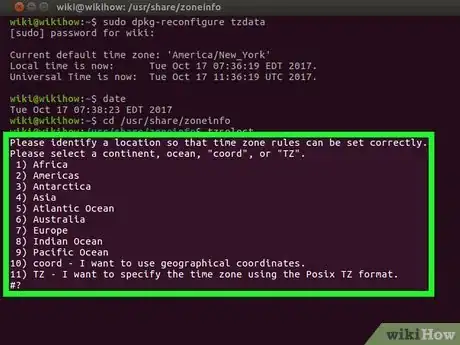 Imagem intitulada Change the Timezone in Linux Step 18
