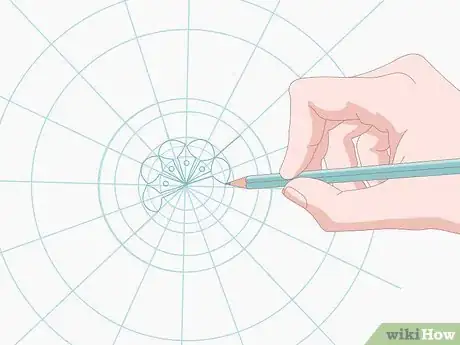 Imagem intitulada Draw a Mandala Step 5
