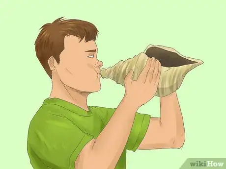 Imagem intitulada Blow a Conch Shell Step 1