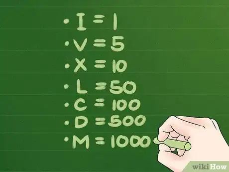 Imagem intitulada Read Roman Numerals Step 1