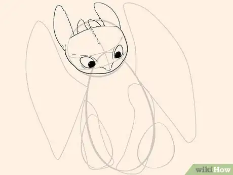 Imagem intitulada Draw Toothless Step 7