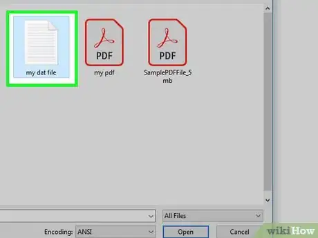 Imagem intitulada Open a DAT File Step 6