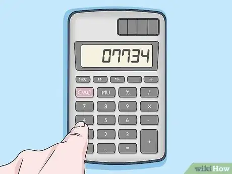 Imagem intitulada Write Words With a Calculator Step 5