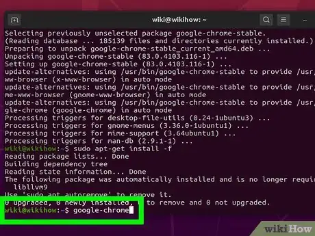Imagem intitulada Install Google Chrome Using Terminal on Linux Step 7