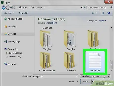 Imagem intitulada Convert Notepad to Excel Step 4