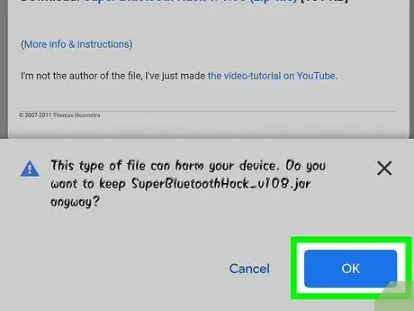 Imagem intitulada Install Super Bluetooth Hack on Android Step 8