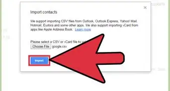 Importar Contatos para o Gmail Usando um Arquivo CSV