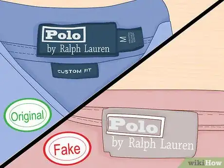 Imagem intitulada Recognize a Fake Ralph Lauren Step 3