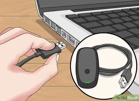 Imagem intitulada Connect a Wireless Xbox 360 Controller Step 7