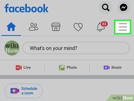 Imagem intitulada Hide Mutual Friends on Facebook on Android Step 2