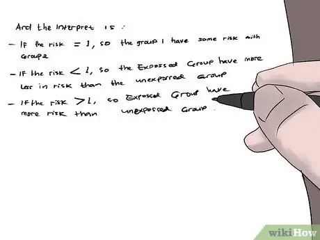 Imagem intitulada Calculate Relative Risk Step 3