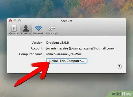Imagem intitulada Unlink a Computer from a Dropbox Account Step 11