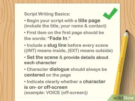 Imagem intitulada Write a Script Step 1