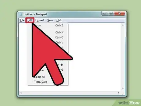 Imagem intitulada Use Notepad Step 5