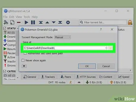 Imagem intitulada Open a Torrent Step 7