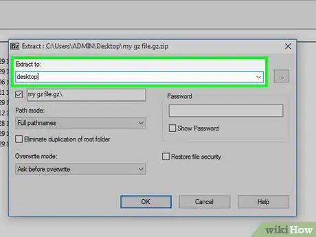 Imagem intitulada Extract a Gz File Step 13