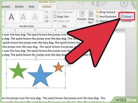 Imagem intitulada Group Objects on Microsoft Word Step 8