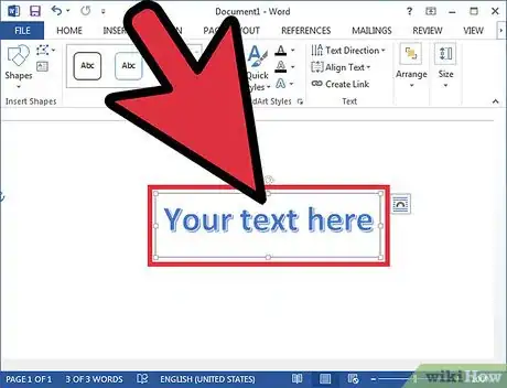 Imagem intitulada Bend Words in MS Word Step 5