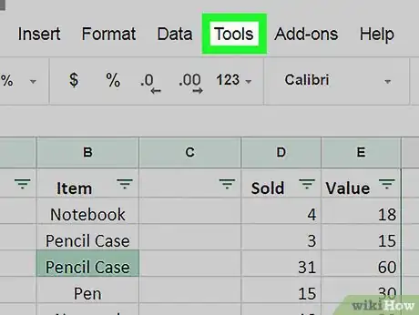Imagem intitulada Run a Script on Google Sheets Step 3