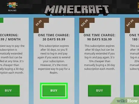 Imagem intitulada Get Minecraft Realms Step 22