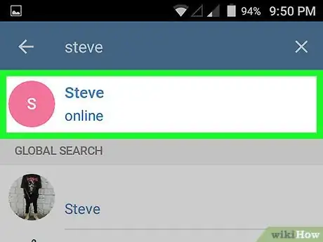 Imagem intitulada Know Chat ID on Telegram on Android Step 8
