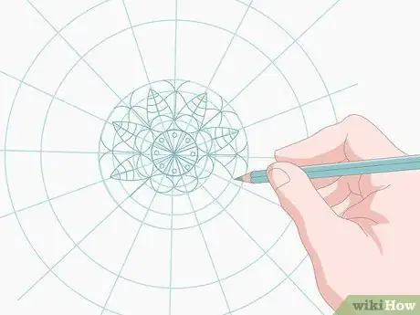 Imagem intitulada Draw a Mandala Step 6