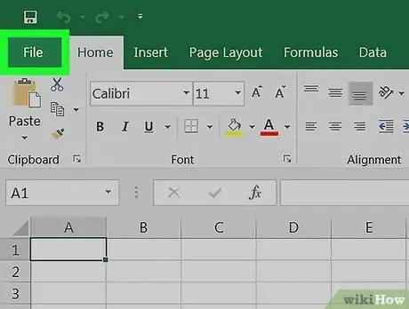 Imagem intitulada Convert Notepad to Excel Step 2