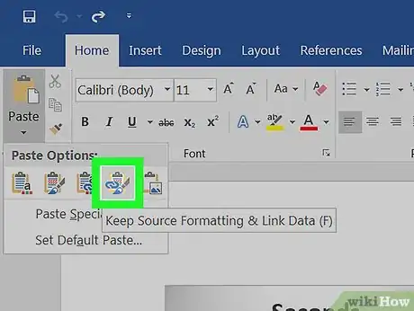 Imagem intitulada Convert Excel to Word Step 11