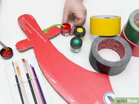 Imagem intitulada Make a Cardboard Sword Step 7