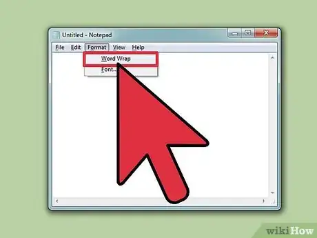 Imagem intitulada Use Notepad Step 6