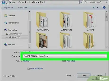 Imagem intitulada Convert CSV to XLS Step 5