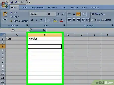 Imagem intitulada Truncate Text in Excel Step 2