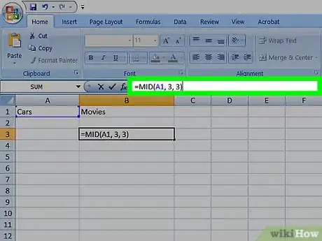 Imagem intitulada Truncate Text in Excel Step 6