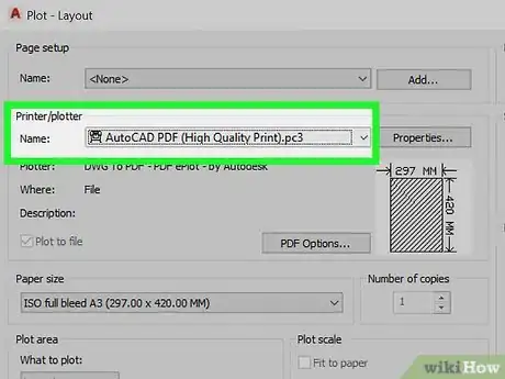 Imagem intitulada Convert an AutoCAD File to PDF Step 4