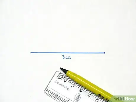 Imagem intitulada Construct an Isosceles Triangle Step 1
