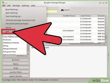 Imagem intitulada Uninstall Programs in Linux Mint Step 11