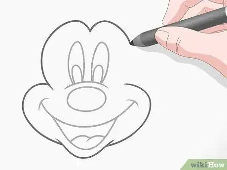 Imagem intitulada Draw Mickey Mouse Step 7
