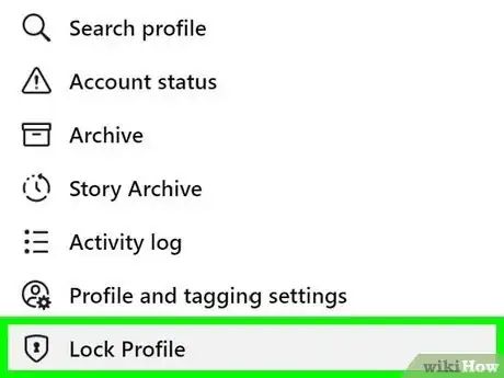 Imagem intitulada Lock Facebook Profile Step 7