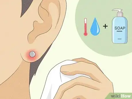 Imagem intitulada Treat Infected Piercings Step 2