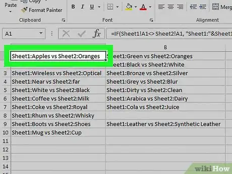 Imagem intitulada Compare Data in Excel Step 19