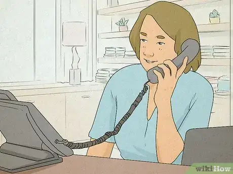 Imagem intitulada Be a Good Receptionist Step 3