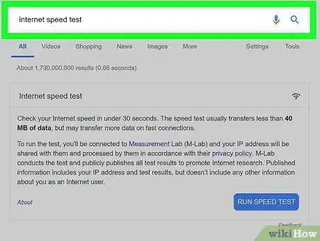Imagem intitulada Check Internet Speed Step 1